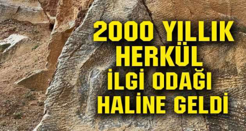 2000 yıllık Herkül ilgi odaği haline geldi