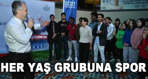 Liseliler bowlingle stres atıyor