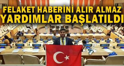 Bangladeşli Emon, Türkiye’nin acısını hafifletmek için çalışıyor