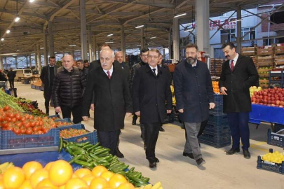 Yenişehir'de pazar esnafının yüzü gülüyor