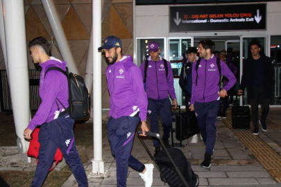 Fiorentina, Sivasspor maçı için kente geldi