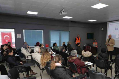 Gemlik’in afet destek gönüllülerine eğitim