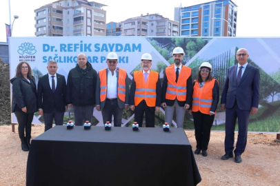 Nilüfer’de Dr. Refik Saydam Sağlıkçılar Parkı’nın temeli atıldı