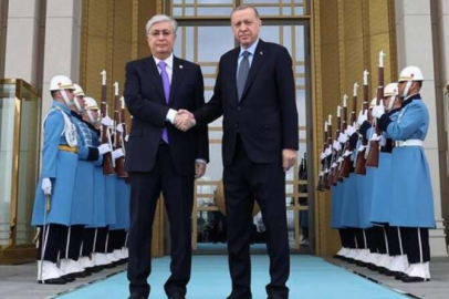 Cumhurbaşkanı Erdoğan, Tokayev ile görüştü