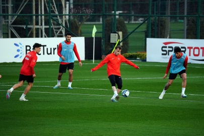 Ay-yıldızlılar, Ermenistan ve Hırvatistan maçlarının hazırlıklarını sürdürdü