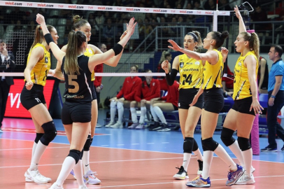 VakıfBank'tan yine galibiyet !