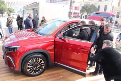 Togg orada da görücüye çıktı