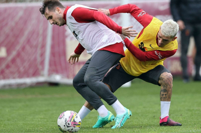 Galatasaray, Beşiktaş maçı hazırlıklarını sürdürdü