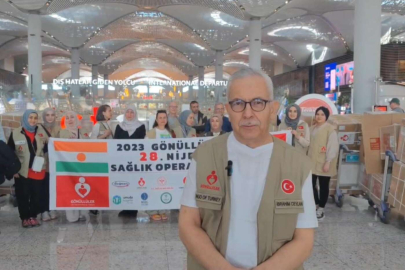 "Gönüllüler Grubu" sağlık yardımı için Nijer'de