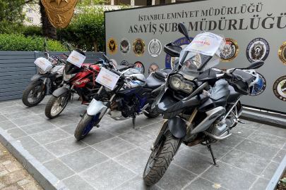 Motosiklet hırsızlığı operasyonu