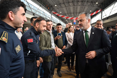 Bursa'da afet bölgesinde iz bırakanlar buluştular