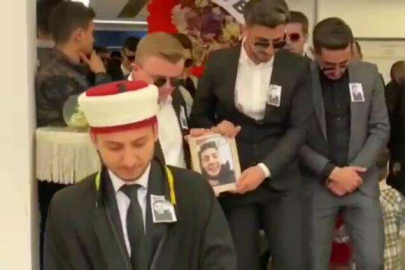 Damat ve geline soğuk duş etkili arkadaşlarından şaka!''Acı kaybımız...''