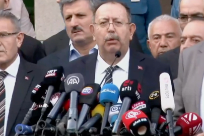 YSK Başkanı "Yasak kalktı"