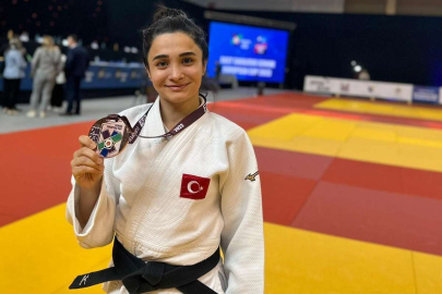 Osmangazili judocu Melisa'dan  bronz madalya