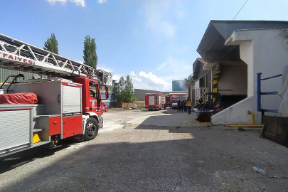 Bronz fabrikasındaki patlama