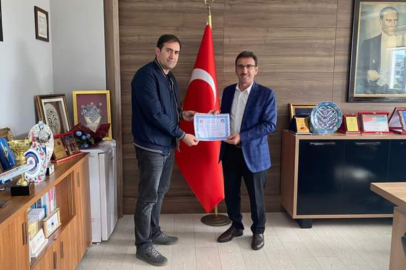 Okul müdürlerine üstün başarı belgesi