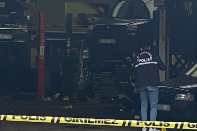 Oto tamircisinde silahlı saldırı: 2 yaralı