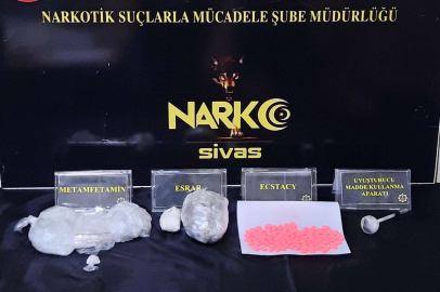 Sivas’ta uyuşturucu operasyonu: 1 tutuklama