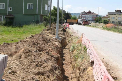 Elektrik hatları yeraltına alınıyor