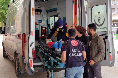 Bursa'da 1 yaşındaki bebek, pencereden düştü!