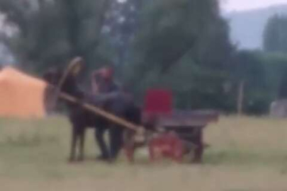 Bursa’da ata böyle işkence yaptı!O anlar saniye saniye görüntülendi