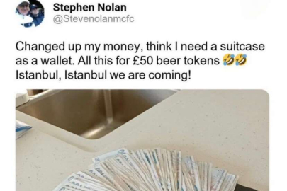 O taraftarın tweeti viral oldu