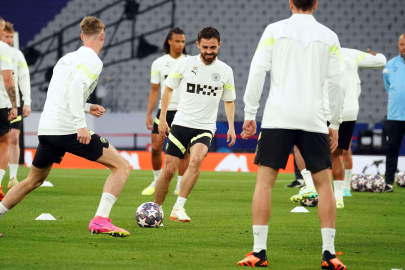 Manchester City, Inter maçı hazırlıklarını tamamladı