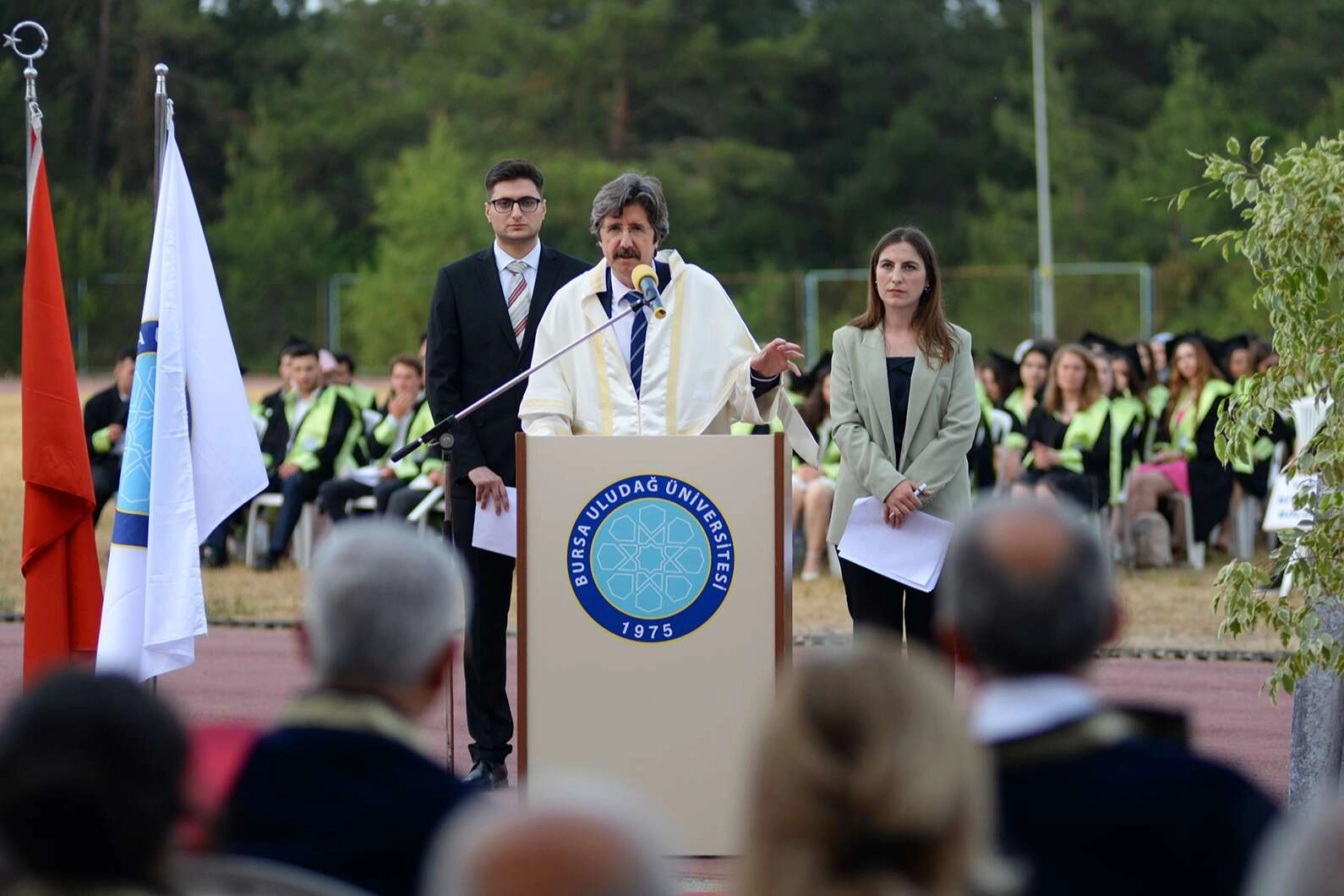 Ziraat Fakültesi’nde kepler mezuniyet için fırlatıldı