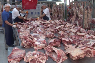 10 bin aileye kurban eti dağıtımı başladı