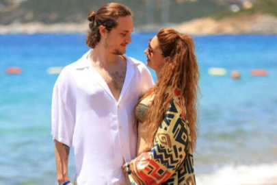 Bilge Öztürk, küçük sevgilisiyle tatilde