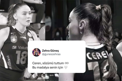 Zehra Güneş, Ceren’i unutmadı!