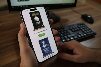 Yıldırım'a mobil uygulama ile online kütüphane