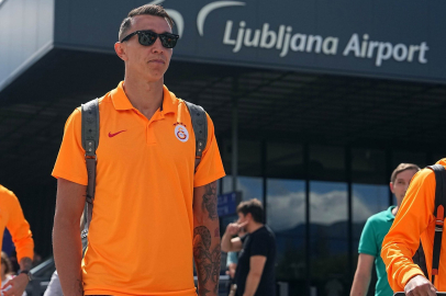 Galatasaray, Slovenya’ya ulaştı