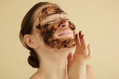 Türk kahvesi ile maske