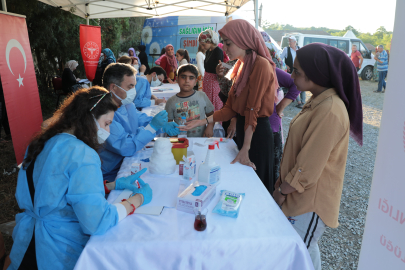Mevsimlik tarım işçilerine sağlık taraması