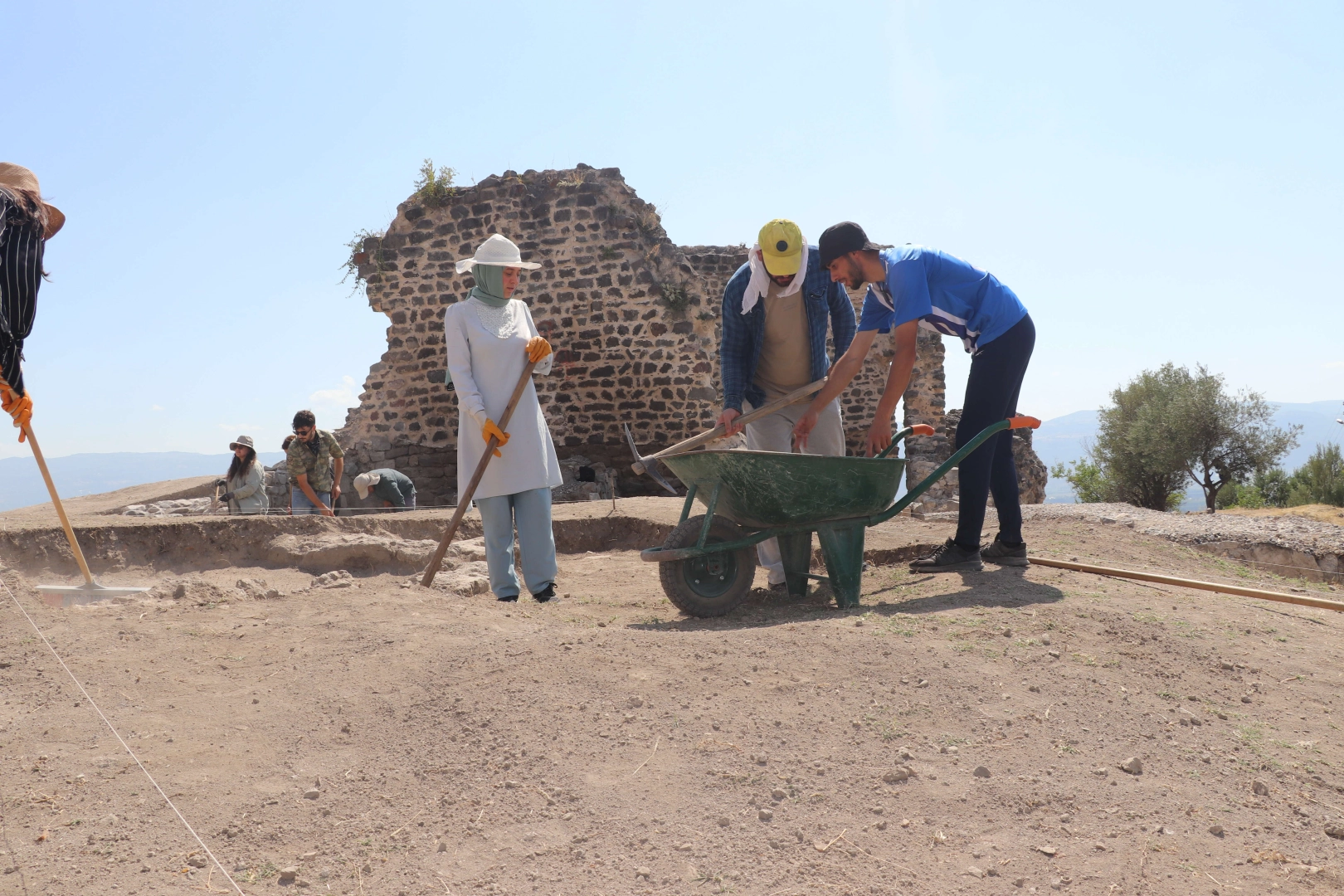 İkinci en büyük kalede kazı çalışmaları devam ediyor