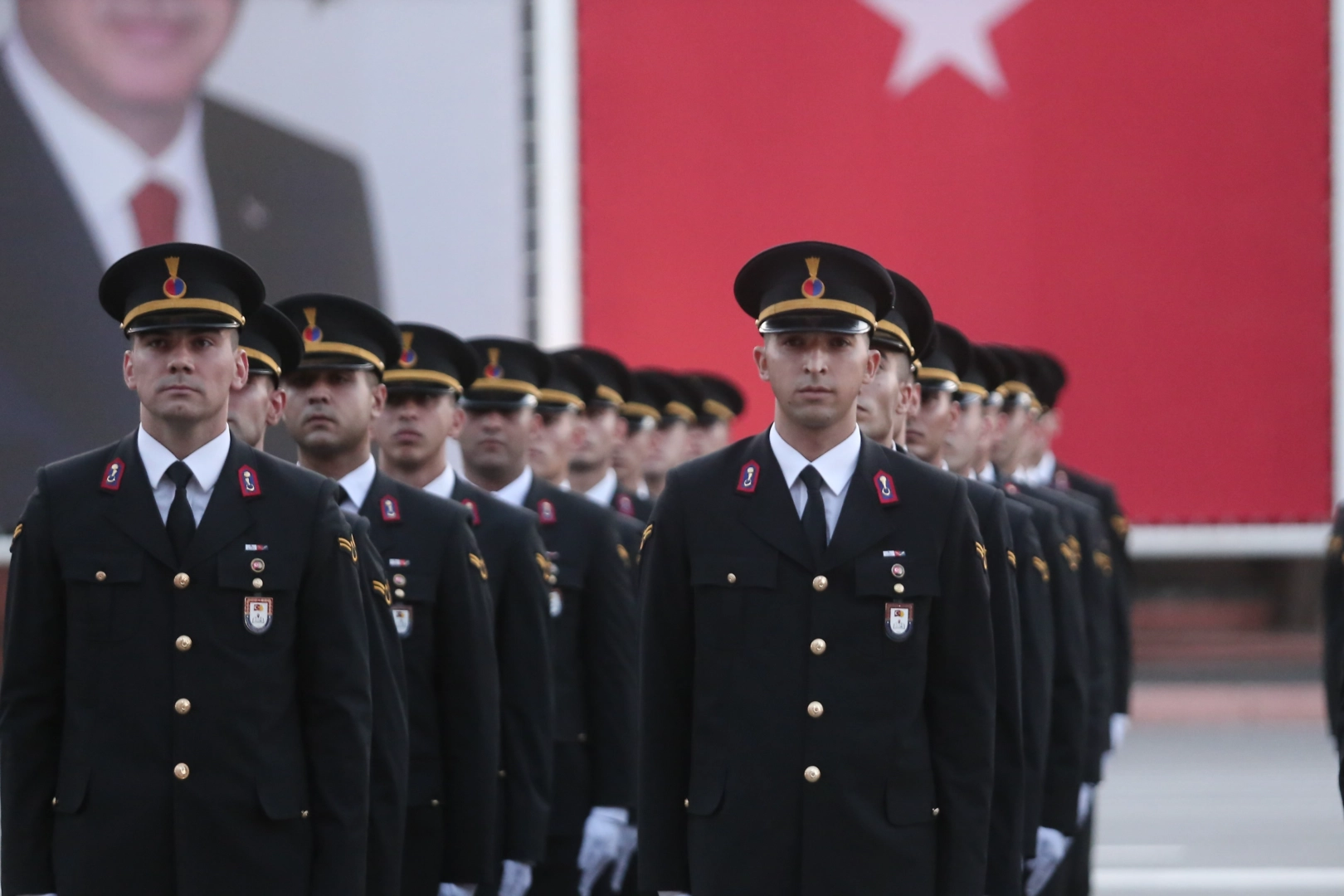 Işıklar Jandarma Meslek Yüksekokulu 402 öğrencisini töreni