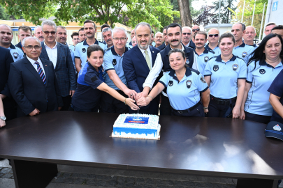 Başkan Aktaş zabıta teşkilatını ziyaret etti