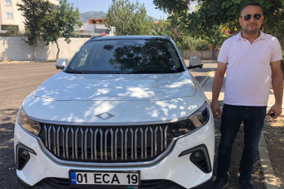 Togg sahibi sonunda aracına kavuştu