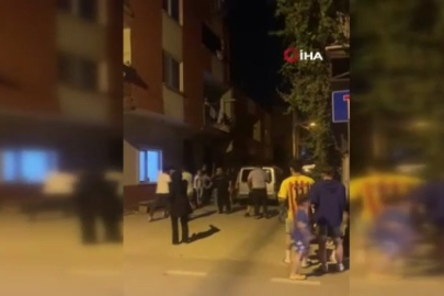 Taşlar sopalar konuştu, yumruklar havada uçuştu