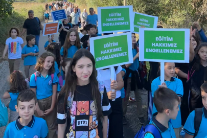 Milli Eğitim Bakanlığı'na seslendiler!Okula gitmek için her gün 1 saat yürüyorlar