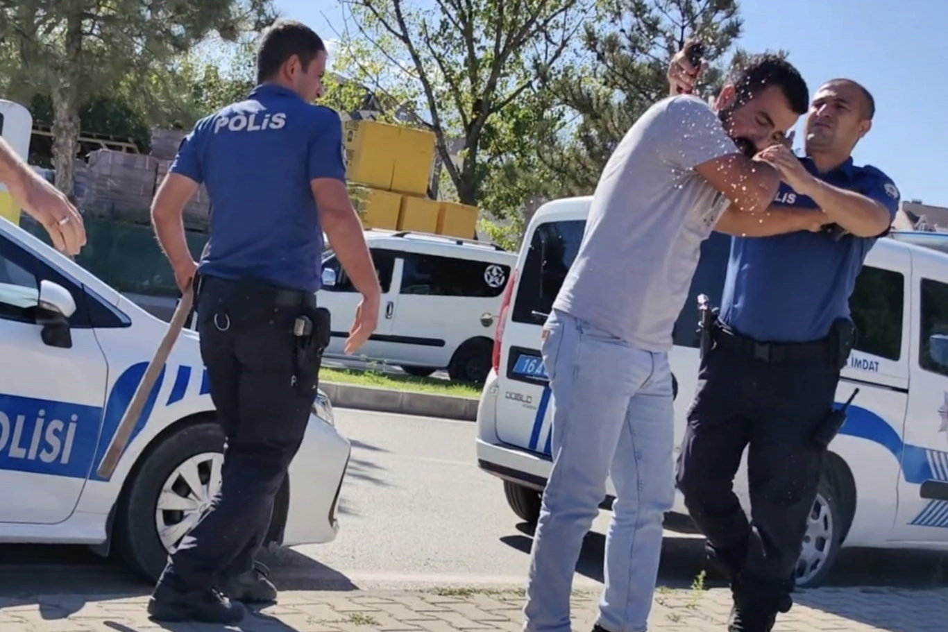 Bursa'da kazanın ardından ortalık karıştı