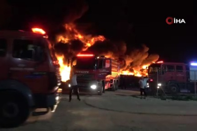 Bursa'da soğuk hava deposunda büyük yangın! 5 kişi hastaneye kaldırıldı