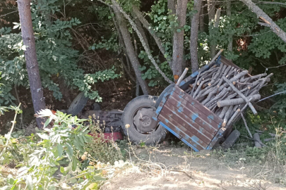15 metrelik uçurumdan uçan sürücü ağır yaralandı