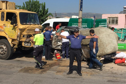 4 kişinin öldüğü feci kaza anı