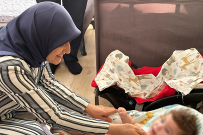 Vali Demirtaş’ın eşinden en özel  ziyaret