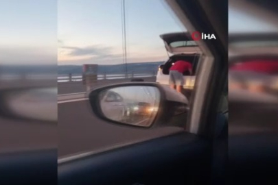 Osmangazi Köprüsünde bir garip olay