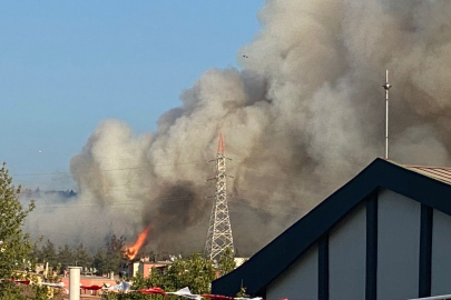 Bursa'da korkutan yangın