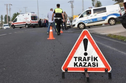 Kamyonetle elektrikli bisiklet çarpıştı: 1 yaralı