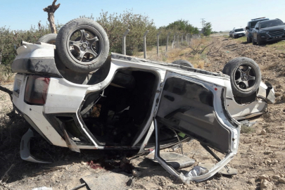 Trafik kazası: 1 ölü, 3 yaralı